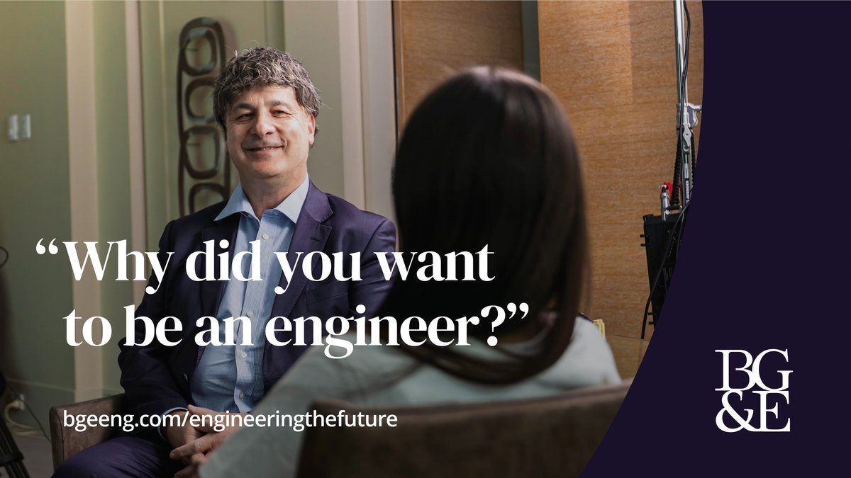 Frank Cerra, Managing Director of BG&amp;E recently participated in our #engineeringthefuture campaign and was interviewed by 10-year old Scarlett. Click on the link below for more. 
 youtube.com/watch?v=dkOqyA…