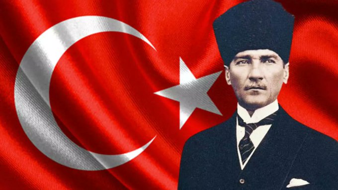 TCKorkuteli's tweet photo. İlçe Kaymakamı Sezgin Üçüncü 10 Kasım Atatürk’ü Anma günü dolayısıyla mesaj yayınladı. https://t.co/Smj02zPGA1 https://t.co/ylK2fwznCN