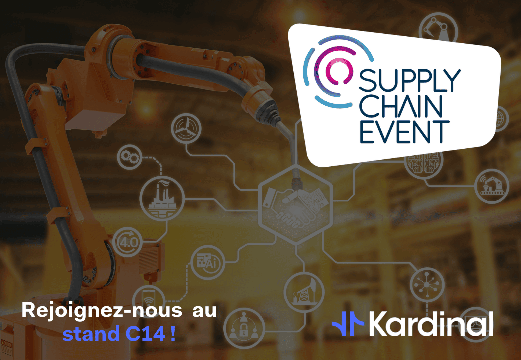KardinalAI's tweet image. 💥 Retrouvez Kardinal au #SCE2022
Venez échanger avec nous sur notre stand C14 sur vos cas d’usages et découvrez comment notre solution nouvelle génération y répond !
#Technology #Innovation #Transport #Logistique #SupplyChain #SupplyChainEvent