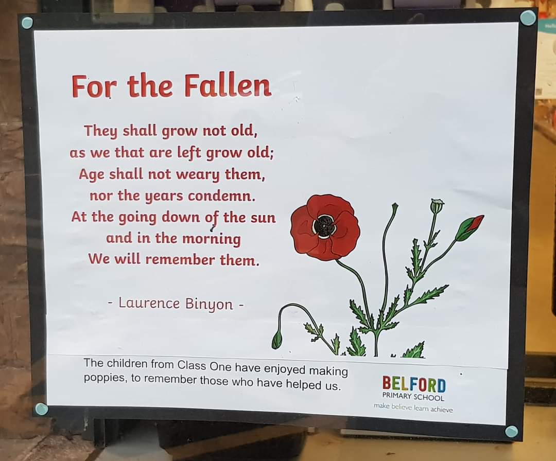 Proud to display all the childrens awesome artwork in Belford Coop. Thank you for creating and sharing  class 1 at Belford Primary School 
I'm sure the village will enjoy looking at it as much as we do 🌺
