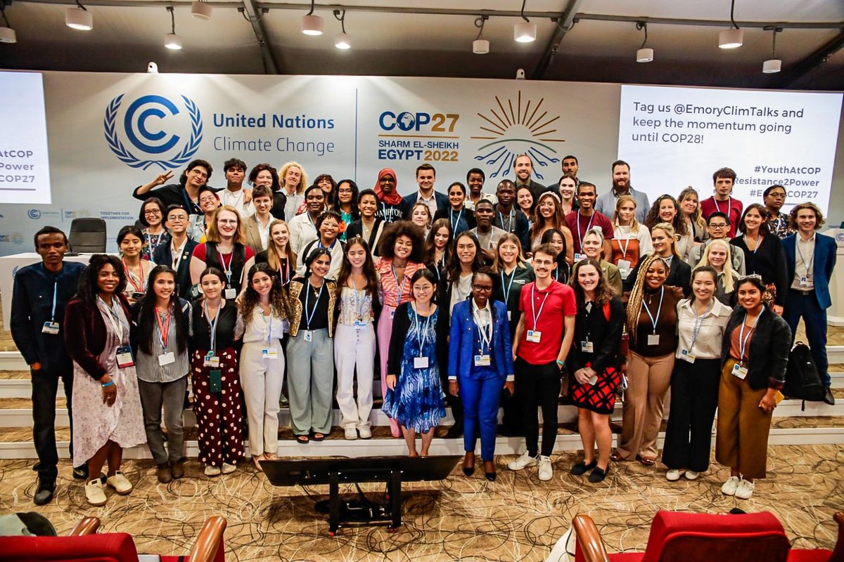 mikaelaloach's tweet photo. Hosted &amp; organized a completely youth led event on "From Resistance To Power" at #COP27 yesterday and it was incredible. We brought our full selves into this space, speaking on the necessity for true climate justice to be anti-capitalist, decolonial and for collective liberation https://t.co/L8jNLJwogi