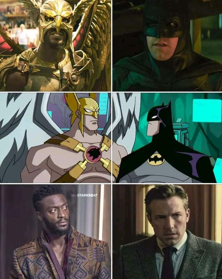 MoviesThatMaher's tweet photo. I want to see Hawkman &amp; Batman have a discussion about what it takes to be a hero. Maybe even HM bringing up Batman's BvS days, Batman talking about what drove him there &amp; advising HW how to stay good. https://t.co/l1d4gfzSVu