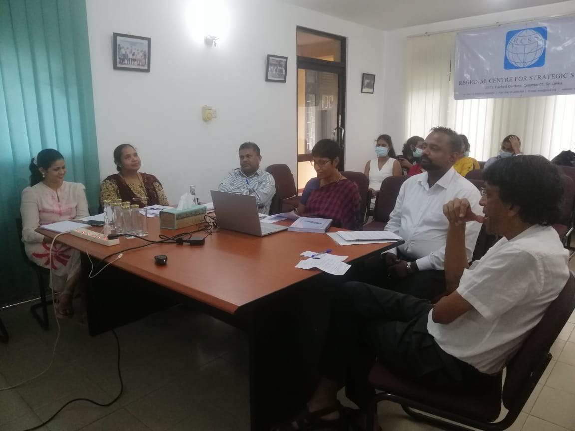 Topic: Regional Centre for Strategic Studies' Zoom Meeting
Time: Nov 10, 2022 02:00 PM Colombo

Join Zoom Meeting
us06web.zoom.us/j/86438186653?…

Meeting ID: 864 3818 6653
Passcode: 206125
 DC)
Meeting ID: 864 3818 6653
Passcode: 206125
