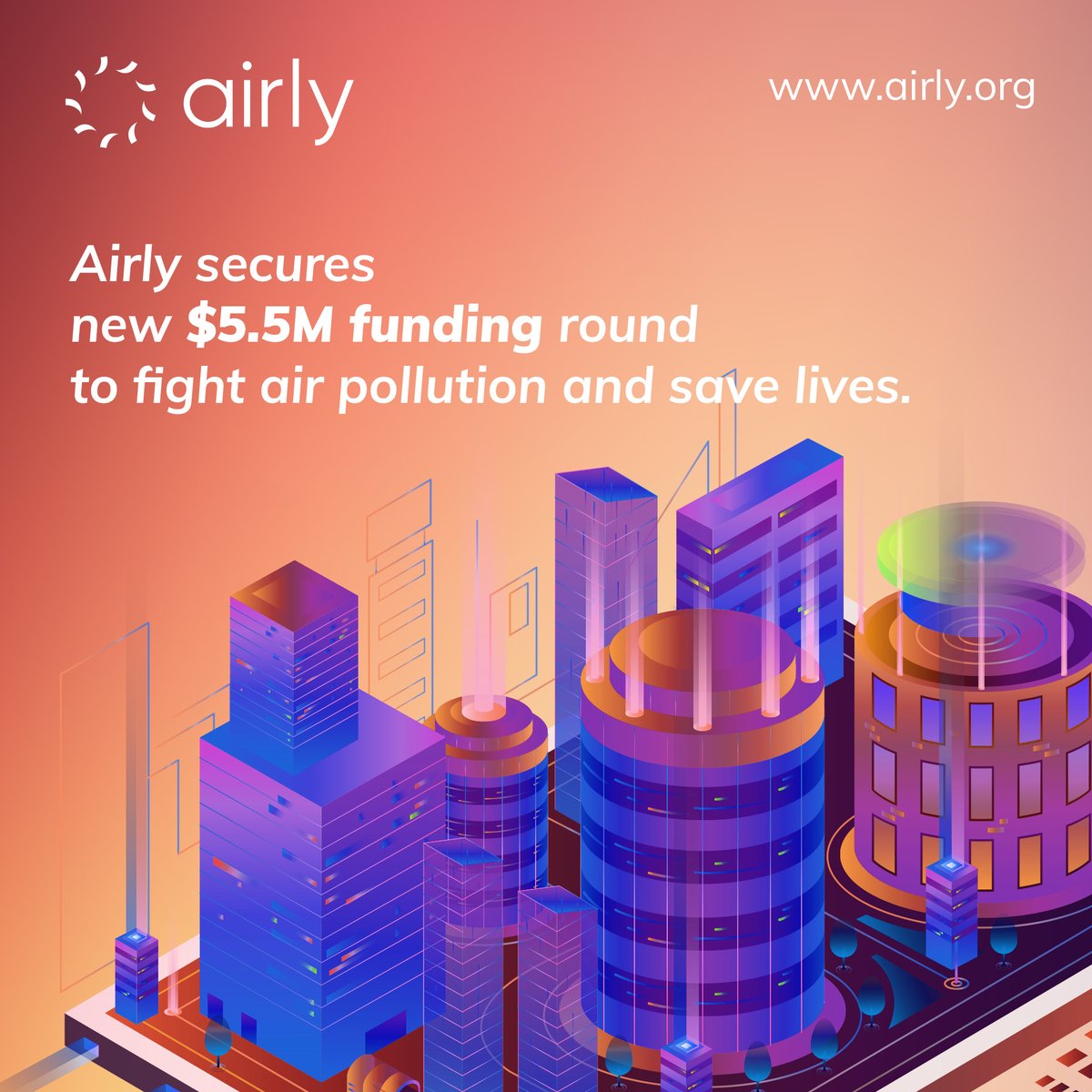 airlyorg's tweet photo. Airly is today announcing a $5.5M series A funding round as it targets cleaning the air by understanding the exact sources based on sensor data and comprehensive actionable insights.

Read the full story on @Siftedeu: 
https://t.co/BxkyHhEkHC

#airpollution #airquality #seriesa https://t.co/VEZxWHp5cv