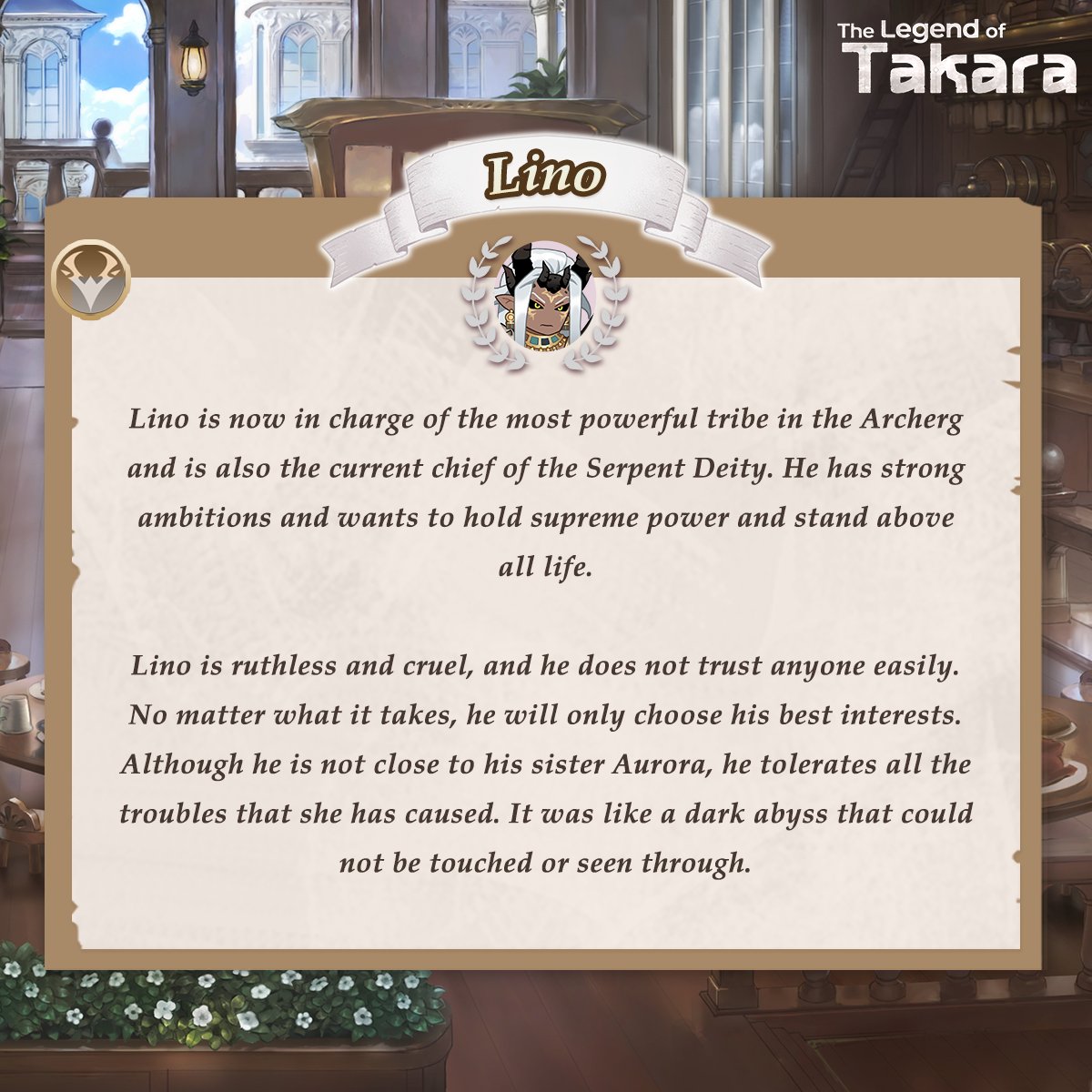 takaraLLD's tweet photo. Greetings, Adventurers!🌸

🕶️Lord of Demon --- Lino😈

"Don't rely on anyone.
In chess, only you and your enemy can make a move. "

#TheLegendofTakara #Lino
#RPG #cardgame #GameCharacter https://t.co/ZRFkYHOH30