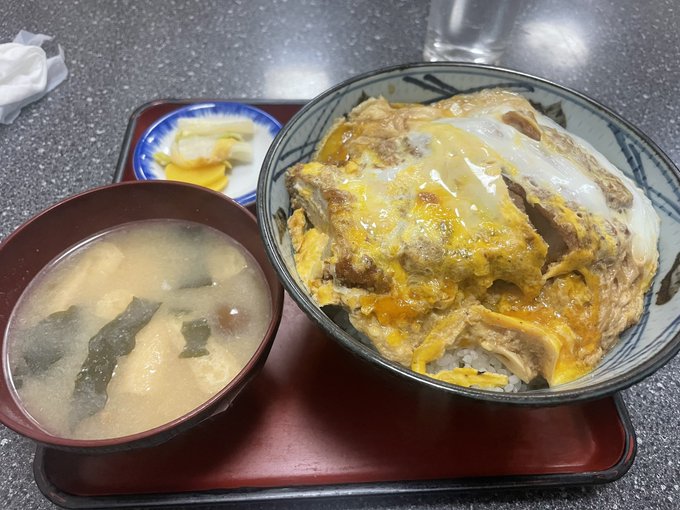 地元カツ丼 