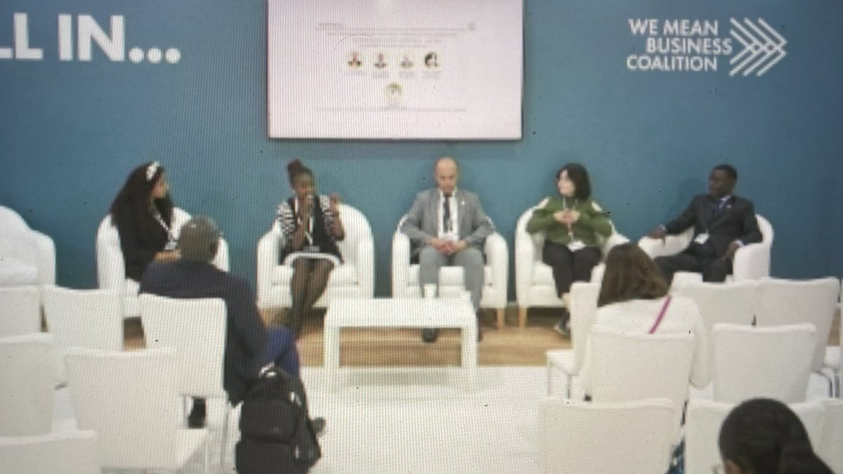 Great to hear stories from the Climate Justice Playbook for Business v1📕⚖️ continuing to ripple <a href="/COP27P/">COP27</a> in Egypt this year with  <a href="/WMBtweets/">We Mean Business Coalition (inactive)</a> <a href="/BCorporation/">B Lab</a> @BCorporationEA <a href="/OxfordSBS/">Saïd Business School</a> 
<a href="/UNFCCC/">UN Climate Change</a> 

Take a👀 here:
shorturl.at/dhjs4