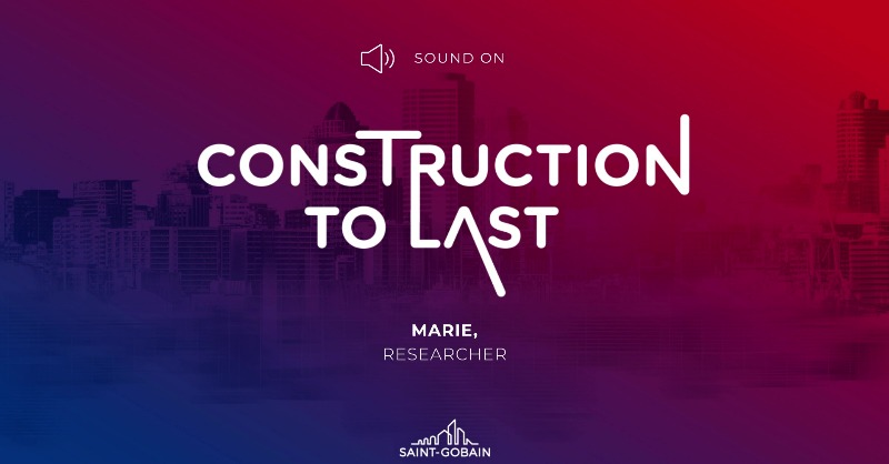 saintgobain's tweet photo. [#Podcast]
🔬To celebrate #InternationalScienceWeek, meet Marie, R&amp;D engineer at #Chryso!
♻️Passionate about innovation &amp; chemistry, she shares with us the secrets of making low-carbon cement.
👂Listen to the podcast⬇️