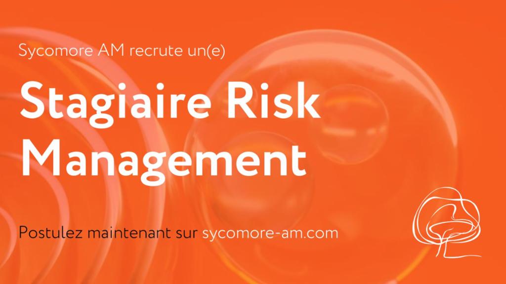 🤝#GreatPlaceToWork Sycomore AM recherche 1 Stagiaire Risk Management. 

Postulez dès maintenant : bit.ly/3WqnnUJ
#Stage #Finance #AssetManagement