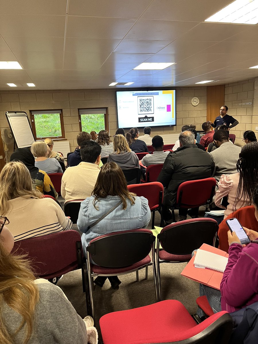 Excited to be part of the first neonatal respiratory skills day. Off to a great start…!