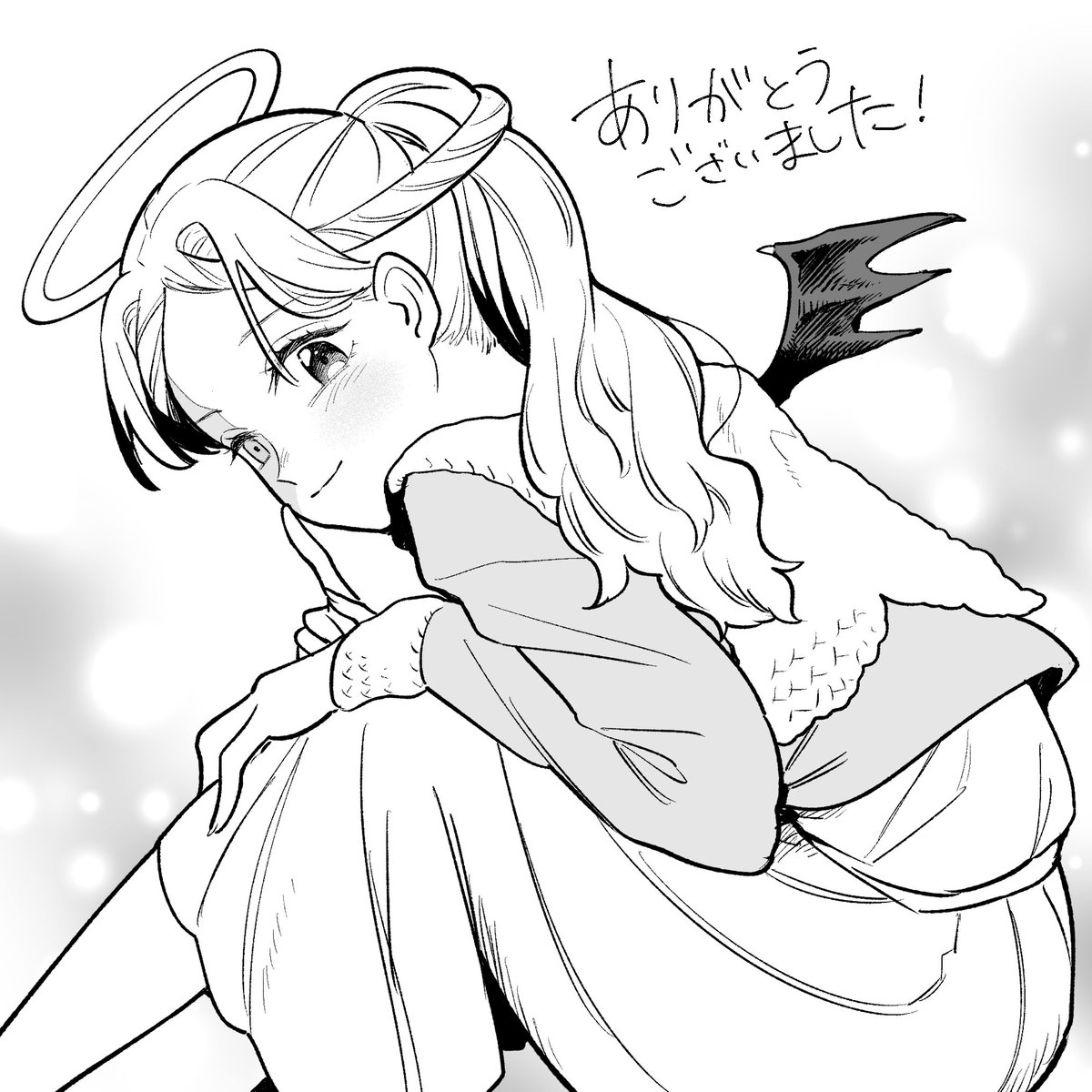 天使なあの子の秘密を知る話(7/7)2話完
 #漫画が読めるハッシュタグ 