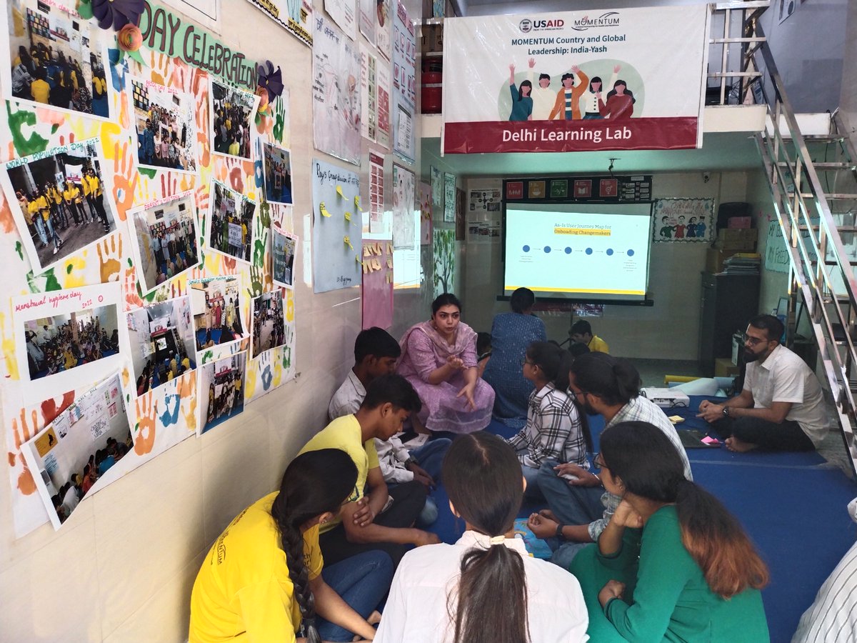 Restless_India's tweet photo. Youth Champions of #DelhiLearningLab, a comprehensive demonstration site for the @USAID_MOMENTUM Country and Global Leadership: India-Yash project, led by @Jhpiego are participating in a two-day long workshop on inclusion with a special focus on People With Disabilities... (1/3) https://t.co/jp6Qj6qwSn
