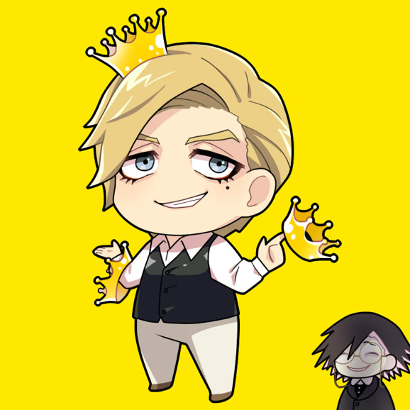 描いた時は色が判明してなかったけど第95話のさめしし宗教画を見て色を修正した獅子神さん。ついでに王冠も増やした。真経津さんが何を考えているかを文字通り"読ませない"演出を徹底してる作品だけど、今回は村雨先生がモノローグ一切無しで良き……。読んでて健康になってしまう。医者ってすげー。 