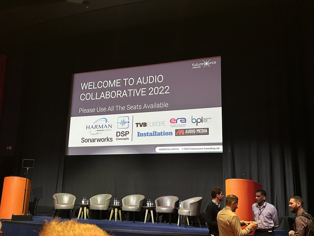 HiddenWires's tweet photo. First Audio Collaborative event since before pandemic! Looking forward to hearing about the latest trends in audio! 

#audiocollaborative #audiocollaborative2022 #audio #homeaudio https://t.co/BFmCBzxAQW