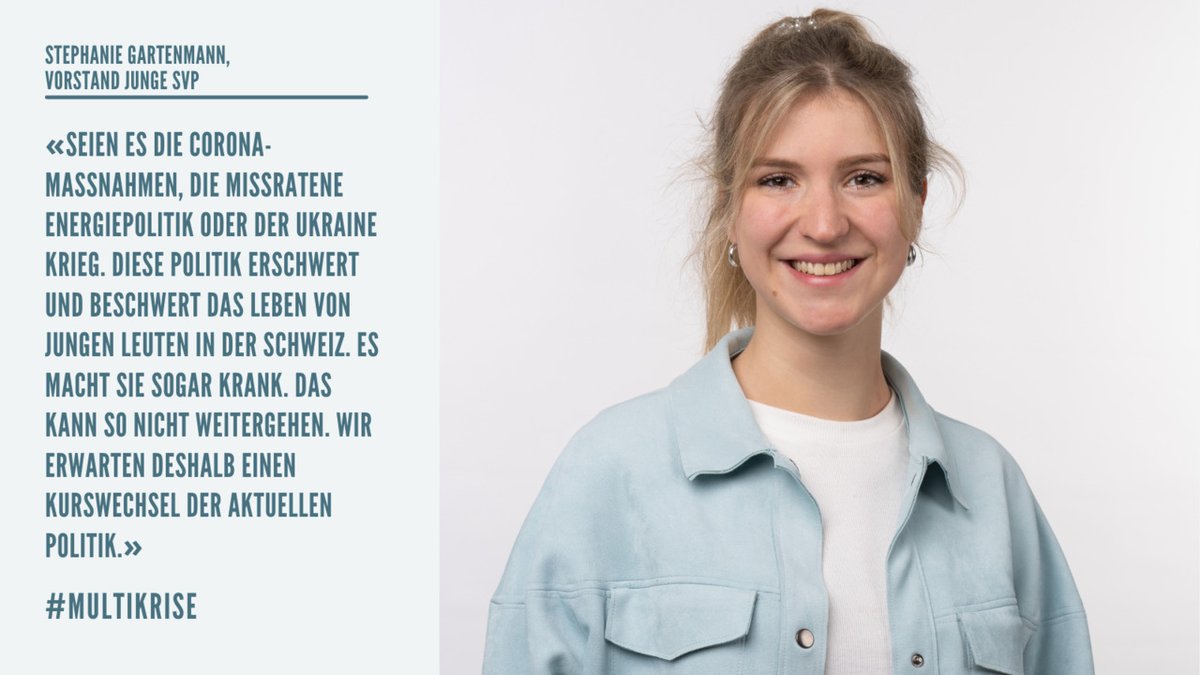 projuventute's tweet photo. Wir sind uns einig: Die psychische Belastung von Kindern und Jugendlichen ist erhöht in Multikrise und braucht politische Antworten. Zu unserer Medienmitteilung 👉 https://t.co/C8GDTe8dyz #Multikrise #ProJuventute #Schweiz @jungesvp #StephanieGartenmann https://t.co/sWcE97uNwo