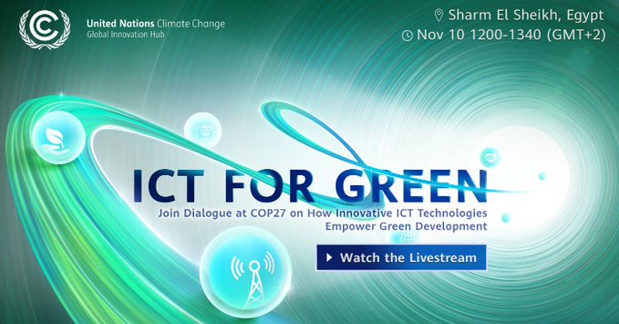 EIT Digital (@eit_digital) on Twitter photo Join EIT Digital's <a href="/WillemJonkerNL/">Willem Jonker</a> at #COP27 at 11 AM CET for a debate on innovative ICT technologies' empowerment of Green Development. Live stream here: okt.to/mKv28G Join EIT Digital's <a href="/WillemJonkerNL/">Willem Jonker</a> at #COP27 at 11 AM CET for a debate on innovative ICT technologies' empowerment of Green Development. Live stream here: okt.to/mKv28G