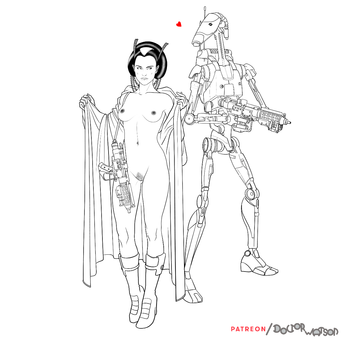 DrWatson1975's tweet photo. I call this one “Aggressive Negotiations“

#StarWars #nsfwart #nsfw #lewdart #erotic #eroticart #rule34 https://t.co/oWaEY0dmCN
