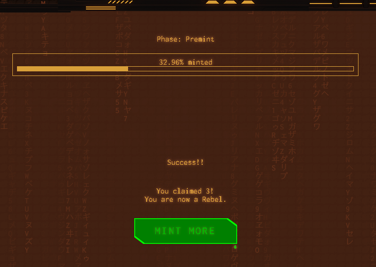 Made My Day! Probably Whole Week. <a href="/TheTokyoRebels/">The Tokyo Rebels</a>  - RT - Minting Now. Sick!! <a href="/kurtoapp/">Kurto NFT Reviews</a>