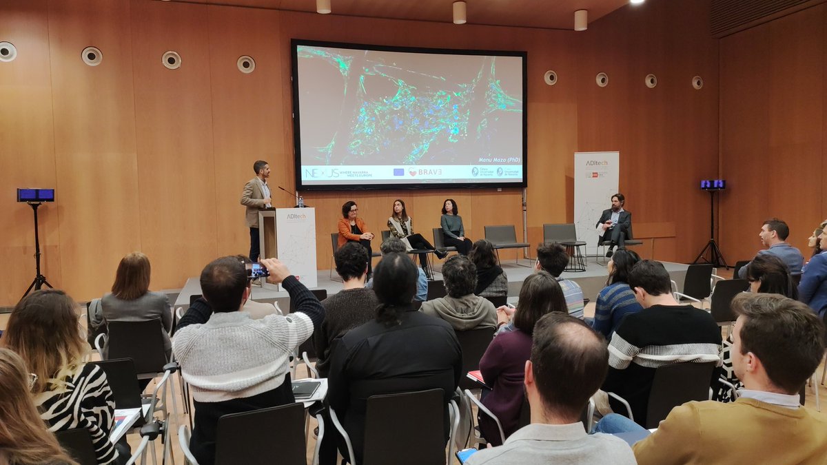 ADItech - Coordinador Sistema Navarro de I+D+i (@aditech) on Twitter photo Presenta Manuel Mazo <a href="/unav/">Universidad de Navarra</a> <a href="/ClinicaNavarra/">Clínica Universidad de Navarra</a>
Sobre medicina regenerativa para el infarto de miocardio Presenta Manuel Mazo <a href="/unav/">Universidad de Navarra</a> <a href="/ClinicaNavarra/">Clínica Universidad de Navarra</a>
Sobre medicina regenerativa para el infarto de miocardio