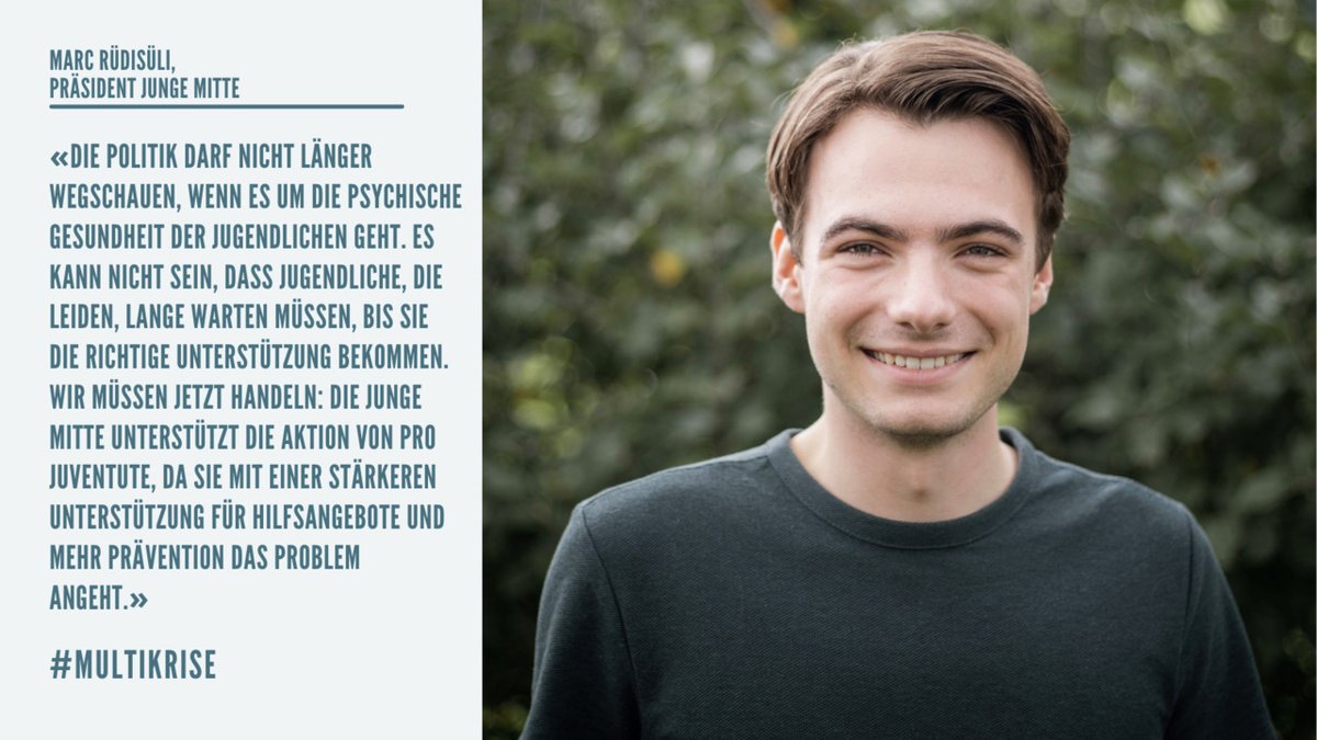 projuventute's tweet photo. Wir sind uns einig: Die psychische Belastung von Kindern und Jugendlichen ist erhöht in Multikrise und braucht politische Antworten. Zu unserer Medienmitteilung 👉 https://t.co/C8GDTdQCH1 #Multikrise #ProJuventute #Schweiz @DieJungeMitteCH @MarcRudisuli https://t.co/AyCOy3gdj9