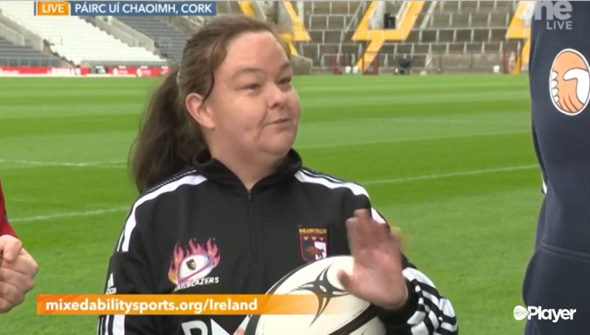 Well done to Marie Healy @BallincolligRFC trailblazer and the @sundaysrebels lads on @IrelandAMVMT this morning as a warmup to tonight's historic game between Munster Vs South Africa Rugby game in Pàirc Uì Chaoimh later today @deric_tv
#MunsterInThePáirc #sport4all