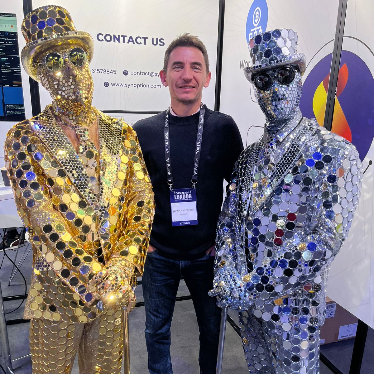 SynoptionTech's tweet photo. Enjoying our time at @token2049
#SynOption #Token2049 https://t.co/yXcEcfGUdj