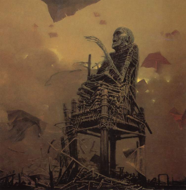 Untitled #zdislavbeksinski #surrealism wikiart.org/en/zdislav-bek…