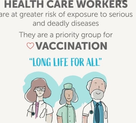 nes_qi's tweet photo. Today is #WorldImmunizationDay Vaccines are an effective health care intervention to reduce morbidity &amp; mortality. Immunization prevents between 2 and 3 million deaths every year and protects children against disease such as pneumonia &amp; Rotavirus Diarrhoea. #immunization @WHO https://t.co/b2Uydr5Drf