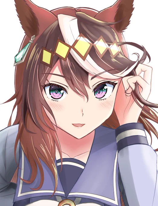 #新しいアイコン 素敵な髪飾り…#ウマ娘 