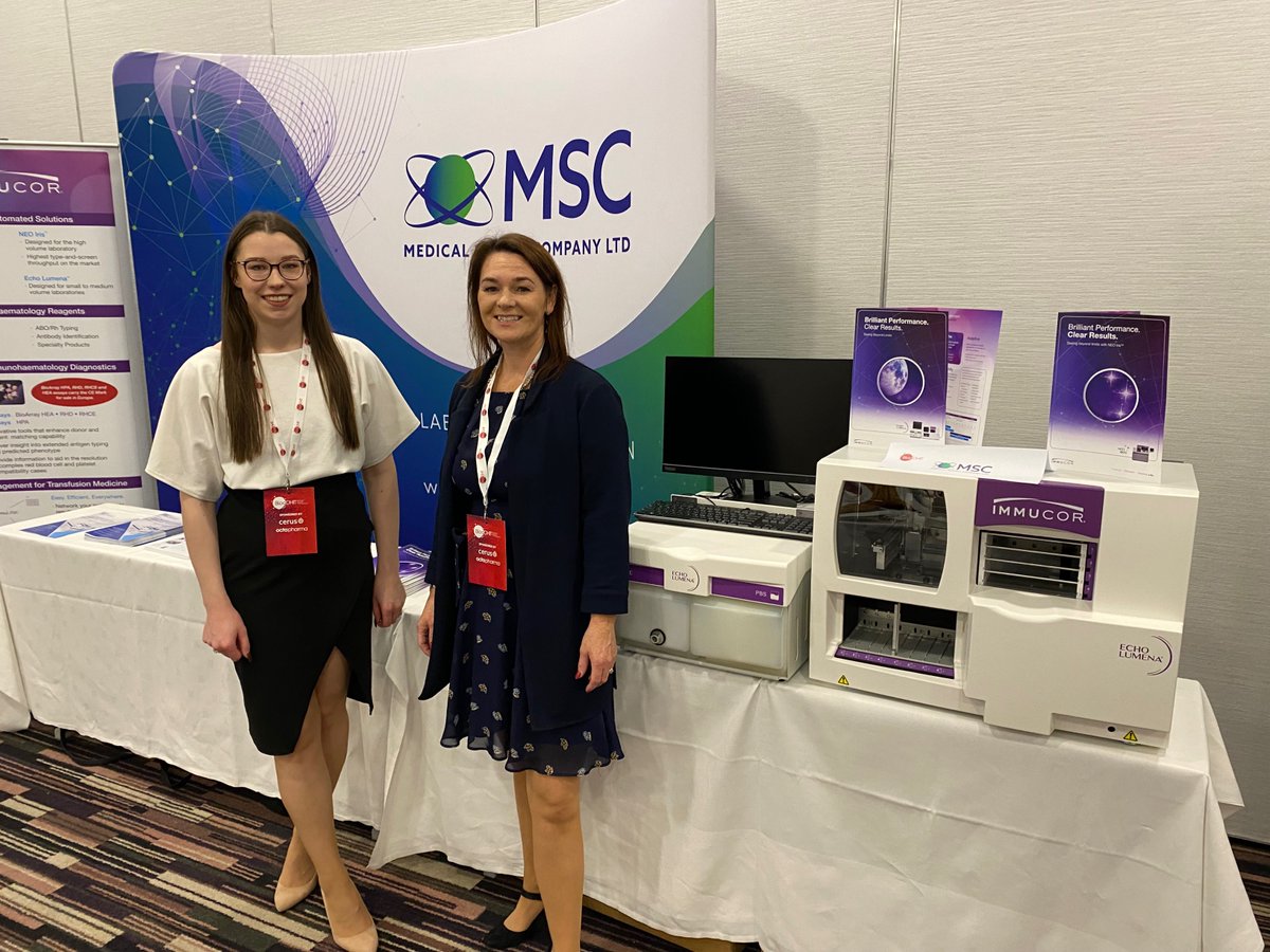 We are all set up and ready to meet you all today at #BloodHIT2022

#IBTS #bloodresearch #bloodbank #transfusion