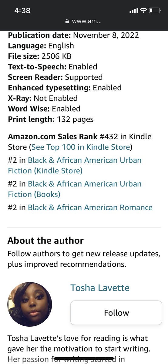 Authoress_Vette's tweet photo. 📚🙌🏽😭 https://t.co/oyDpWwcZ4w