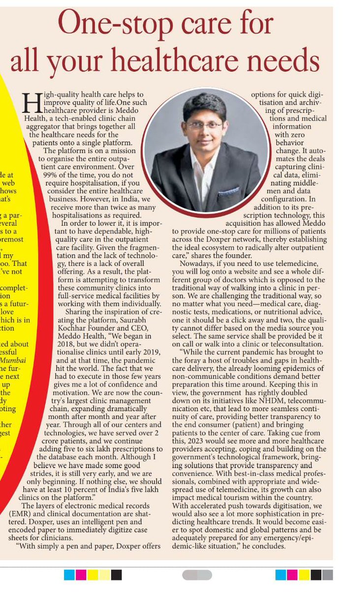 DoxperIndia's tweet photo. @DoxperIndia has taken over the industry like a tornado 

Read the full story at @TheDailyPioneer https://t.co/x9YtZmgWv6