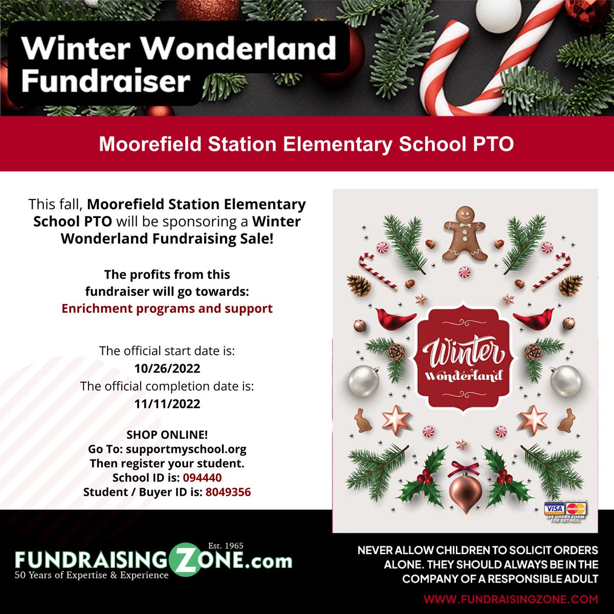 MSESPTO's tweet photo. Due TOMORROW! All online orders and paper forms with payment are due tomorrow, Friday, November 11th.  @MoorefieldES https://t.co/nNRNMLD0o8