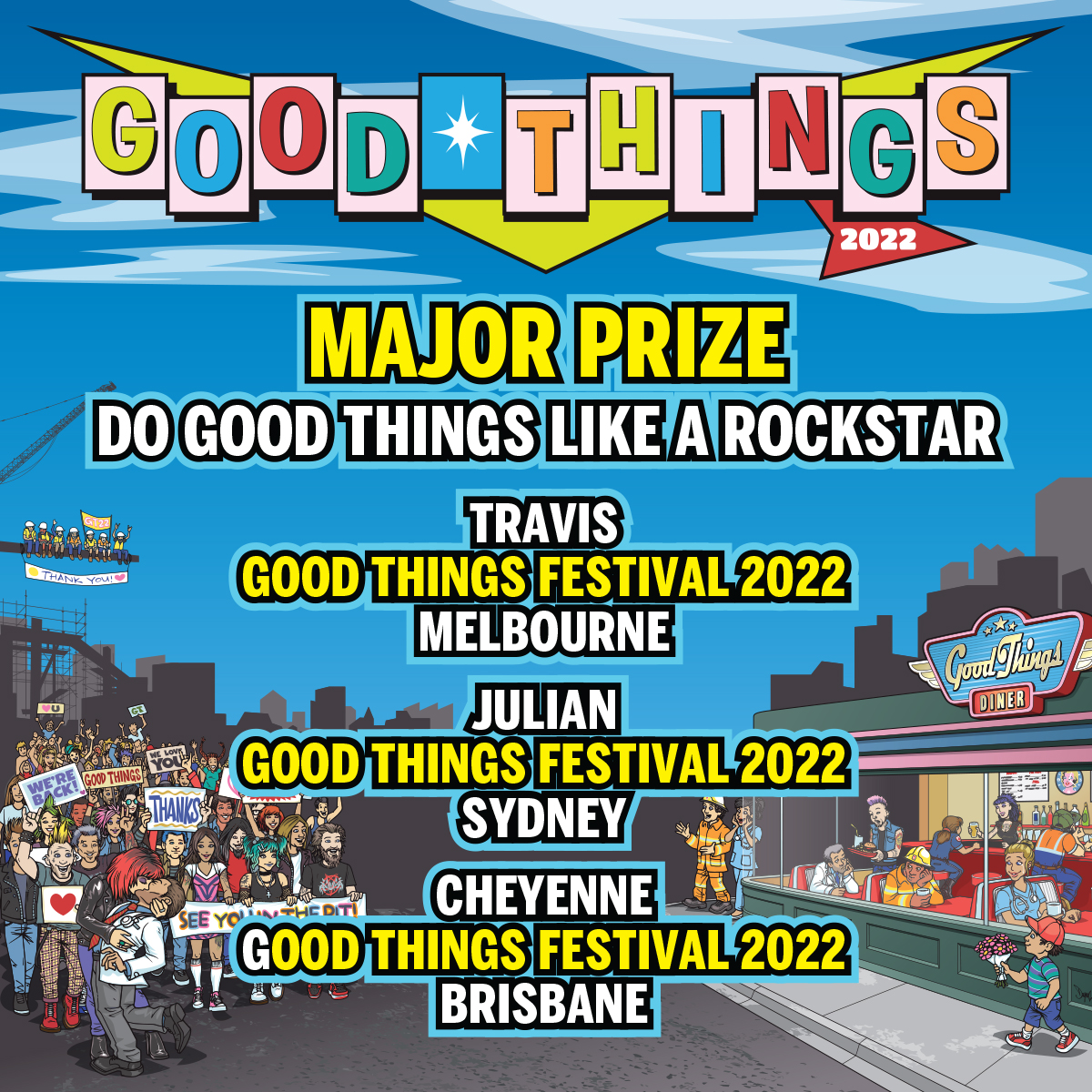 Good Things Festival (GoodThingsFest) / Twitter