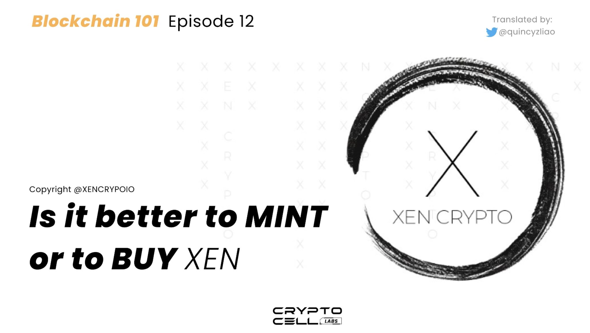CryptoCell Labs On Twitter Blockchain 101 Episode 12 XEN cryptocell-labs-on-twitter-blockchain-101-episode-12-xen