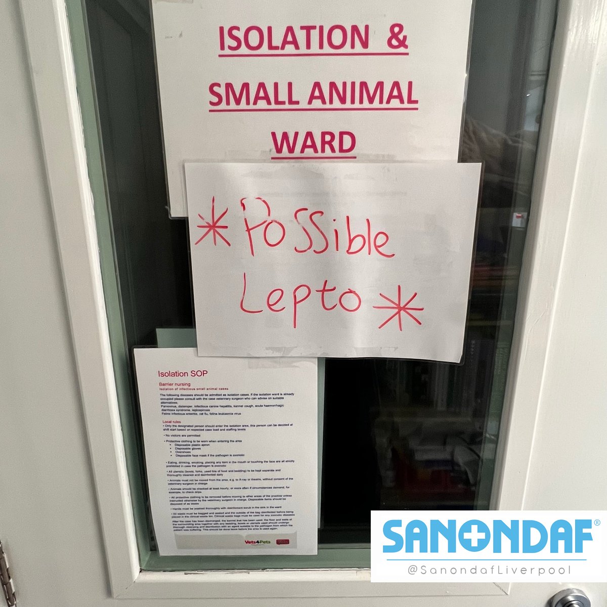 SanondafLpool's tweet photo. Did you know that we offer around the clock emergency callouts to help you deal with any unexpected issues? #sanondaf #infectioncontrol #disinfection #bsava #bva #rcvs #veterinary #veterinarypractice #rvn #vetnurse #vetlife #parvo #parvovirus #infectionprevention #meetthefoggers https://t.co/WTYiRJ4QZF