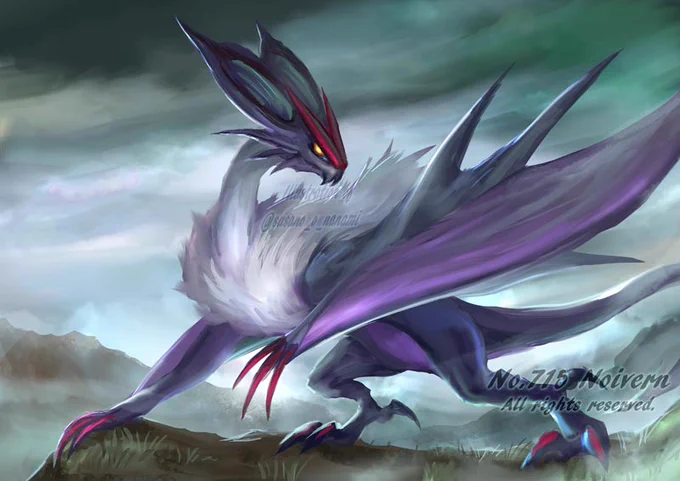 オンバーン#pokemon #ポケモンのイラスト 