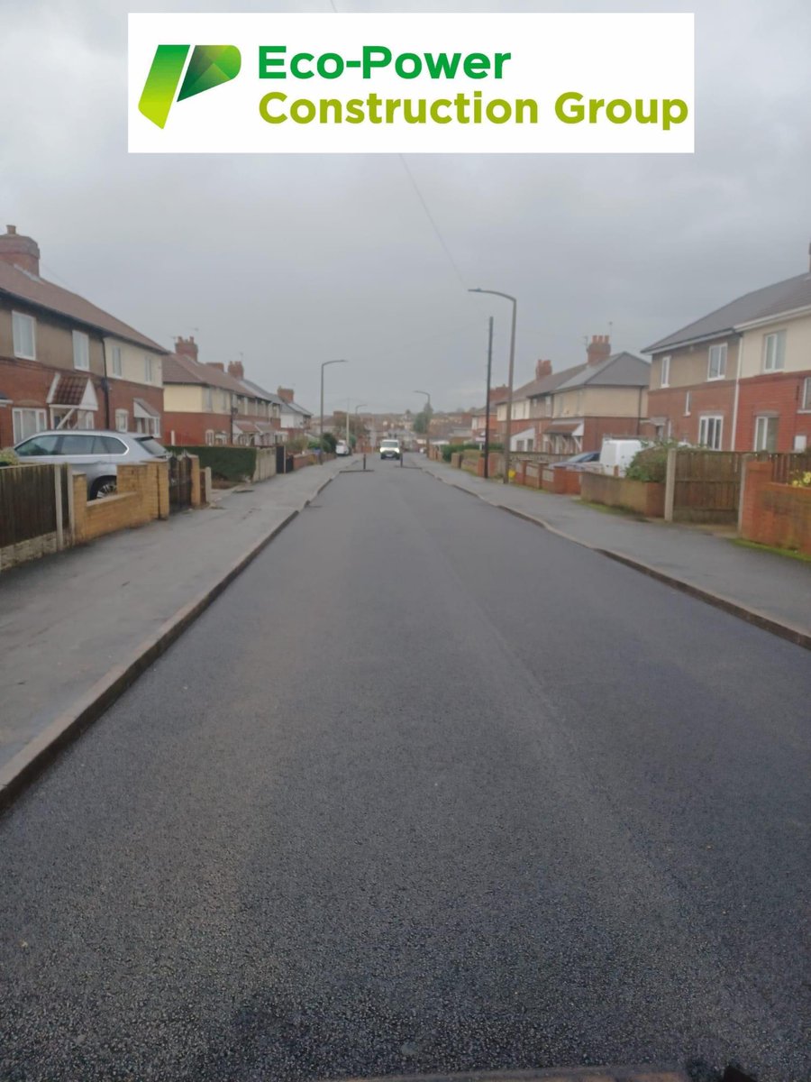 EcoConstruc22's tweet photo. Resurfacing works completed at Baines Avenue by @EcoConstruc22 this week.
Thank you to @TarmacLtd for the supply.

https://t.co/GHBm0FpC6X

#ecopower #surfacing #teamworkmakesthedreamwork #doncasterisgreat #tarmac https://t.co/slrF62n9qh