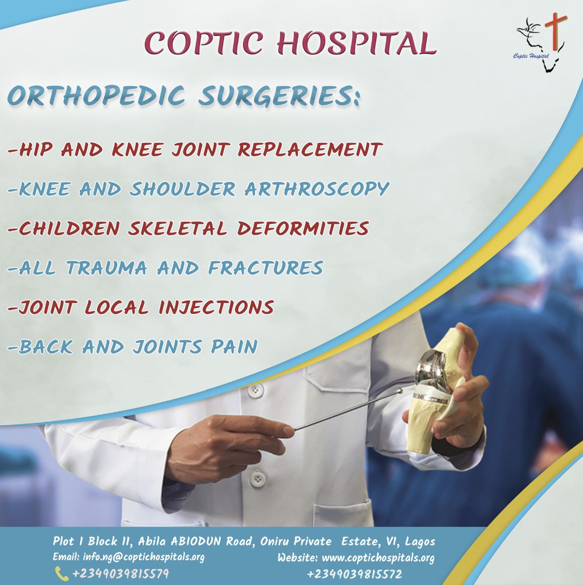 Coptic Hospital - Nigeria tweet media