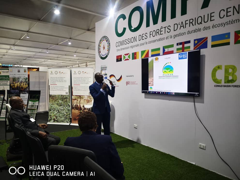 COMIFACINFO's tweet photo. Présentation des solutions basées sur la #nature en République du Congo et rappeler à la communauté la considération que tous doivent avoir envers les pays qui regorgent les solutions basées sur la nature contre le changement climatique #congobassin #COP27 https://t.co/Z1see1xIAR