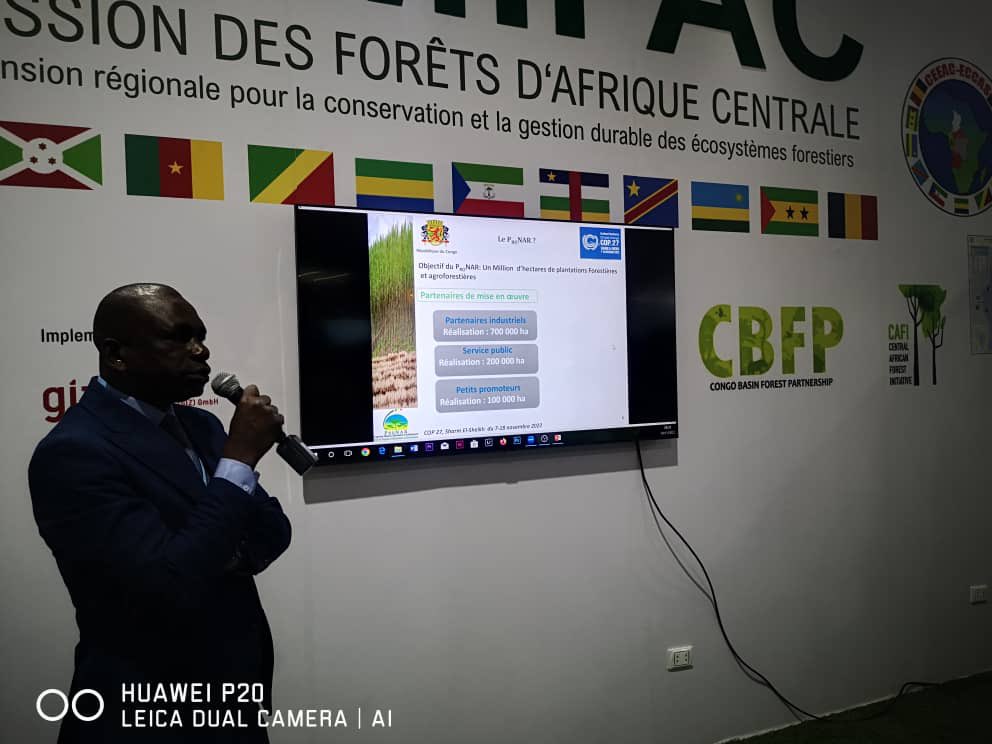 COMIFACINFO's tweet photo. Présentation des solutions basées sur la #nature en République du Congo et rappeler à la communauté la considération que tous doivent avoir envers les pays qui regorgent les solutions basées sur la nature contre le changement climatique #congobassin #COP27 https://t.co/Z1see1xIAR