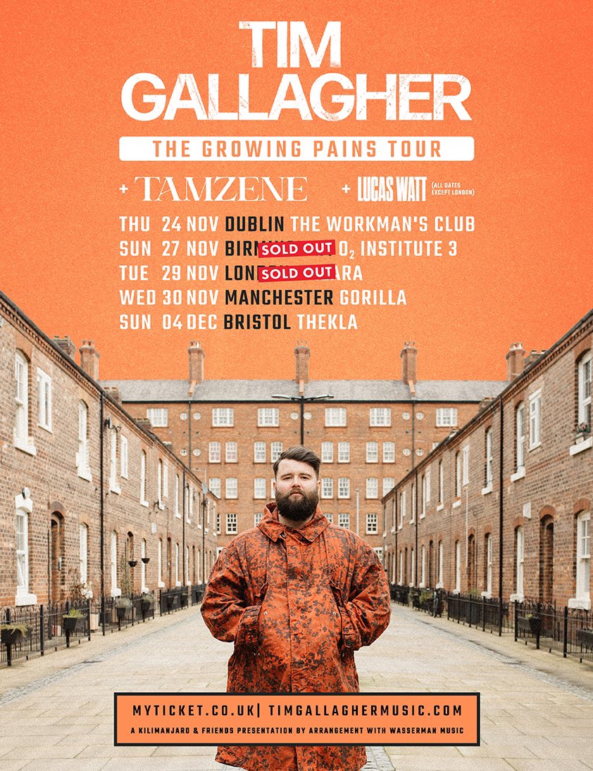 Lucas Watt (@lucaswattmusic) on Twitter photo I’m back on the road again with my pal <a href="/TimGallagher93/">Tim Gallagher</a> at the end of this month!! 🛸 So so excited to be coming back to Dublin, Birmingham, Manchester and Bristol! Birmingham is already SOLD OUT but there are still a few tix left for the other dates so grab them while you can! 🎟️ I’m back on the road again with my pal <a href="/TimGallagher93/">Tim Gallagher</a> at the end of this month!! 🛸 So so excited to be coming back to Dublin, Birmingham, Manchester and Bristol! Birmingham is already SOLD OUT but there are still a few tix left for the other dates so grab them while you can! 🎟️