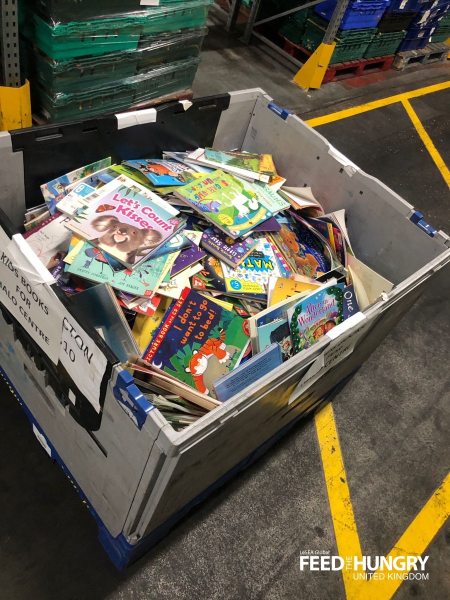 Look at all these fantastic kids books donated by World of Books!! These are perfect for our Christmas Appeal and our school partners. Thank you very much!!