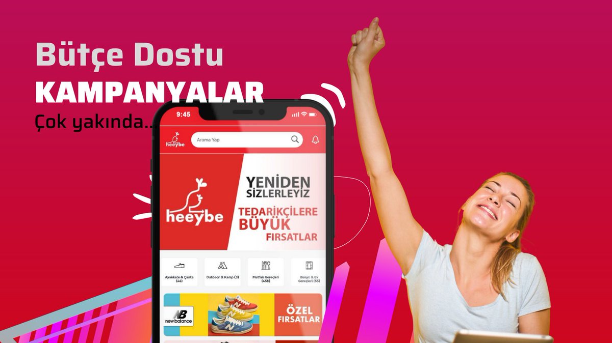 Bütçe dostu kampanya ve ürünler ile #heeybe çok yakında sizlerle. #heeybe #heybe #heeybecom #heybecom #alışveriş #online #eticaret #b2b #pazaryeri #indirim #süper #muhteşem #kasım