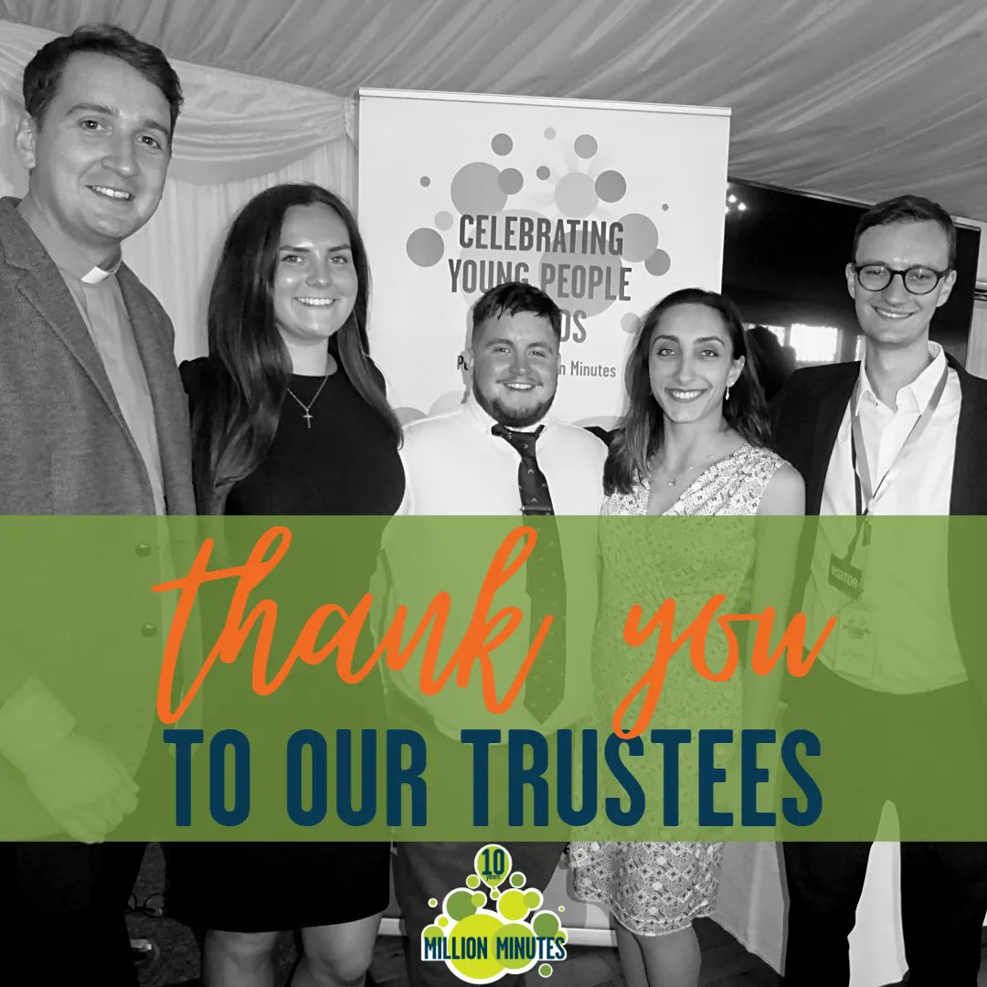This #TrusteesWeek, we want to say a huge 'thank you' to our trustees! Your dedication and commitment to Million Minutes is inspiring and we are grateful for your leadership. We are currently recruiting trustees! If you are interested, have a look here: buff.ly/3fH3Yi8
