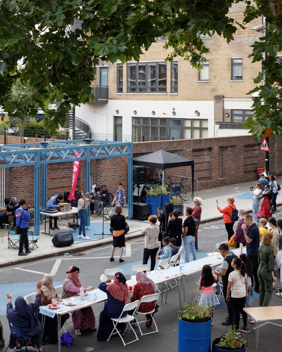 LFArchitecture's tweet photo. Huge congrats to NOOMA Studio @RamseyYassa
for winning @ArchibooLive's Alan Davidson Award for Storytelling with their Phoenix Road Performing Gardens installation, which was a highlight of #LFA2022 in @CamdenCouncil 
Find out more about the project here: https://t.co/jXj3R4pCDO https://t.co/RgPFmwhrcr