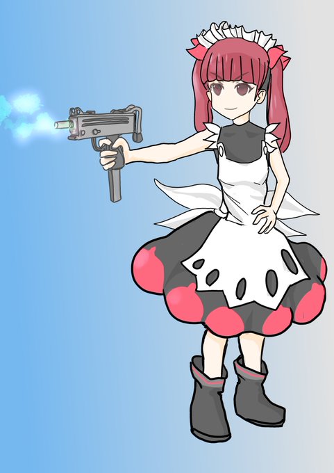 某ゲームでよく使うMAC-10#いい銃の日 #ケムリクサ 