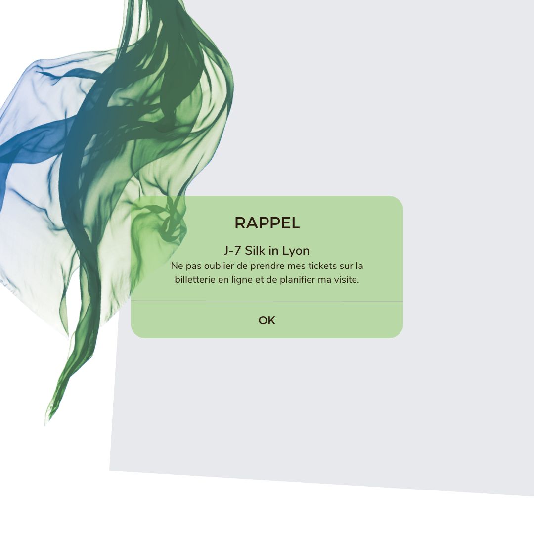 J-7 😍
On a hâte de vous retrouver pour cette nouvelle édition riche en nouveautés !
🎟 Vous pouvez toujours réserver vos entrées au tarif web sur la billetterie en ligne : silkinlyon.com/billetterie/
🗓 Planifiez votre visite en consultant la programmation : silkinlyon.com/animations/