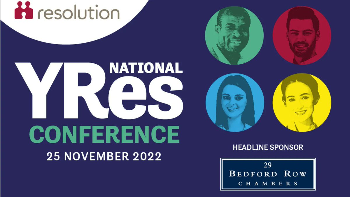 It's set to be a full house at #YResConf22 with only a few spaces remaining. Bookings close at 10am Wednesday 23 November, or when it reaches capacity. So get your⛸️ on if you want to be there! buff.ly/3CF3rV9 with thanks to headline sponsor <a href="/29BedfordRow/">29 Bedford Row</a>