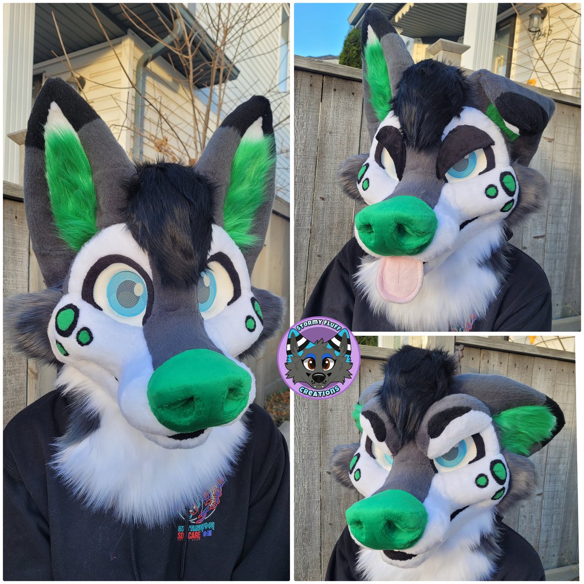 Most recent commission = done ✅
#fursuitmaker #fursuit #furry